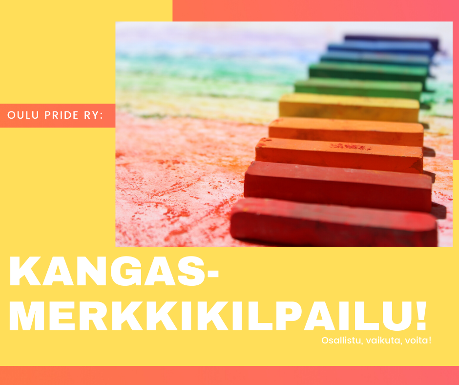 Oulu Pride ry: Kangasmerkkikilpailu
