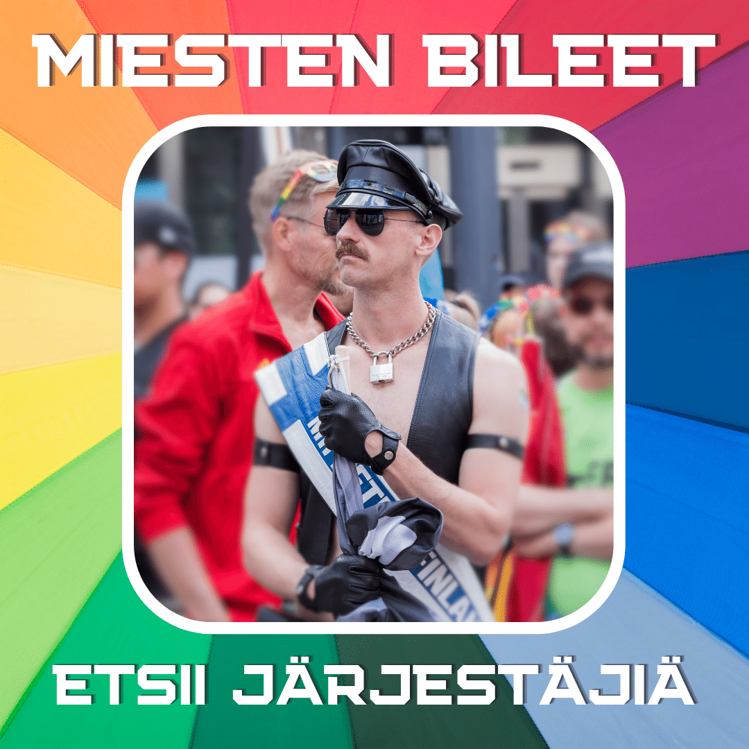 Miesten bileet etsii järjestäjiä.