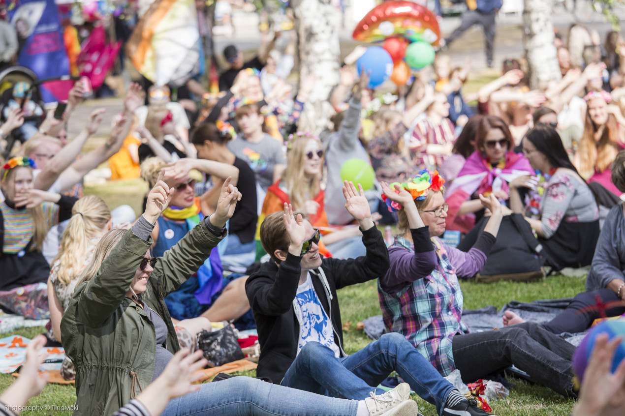 Oulu Pride 2019 puistojuhla