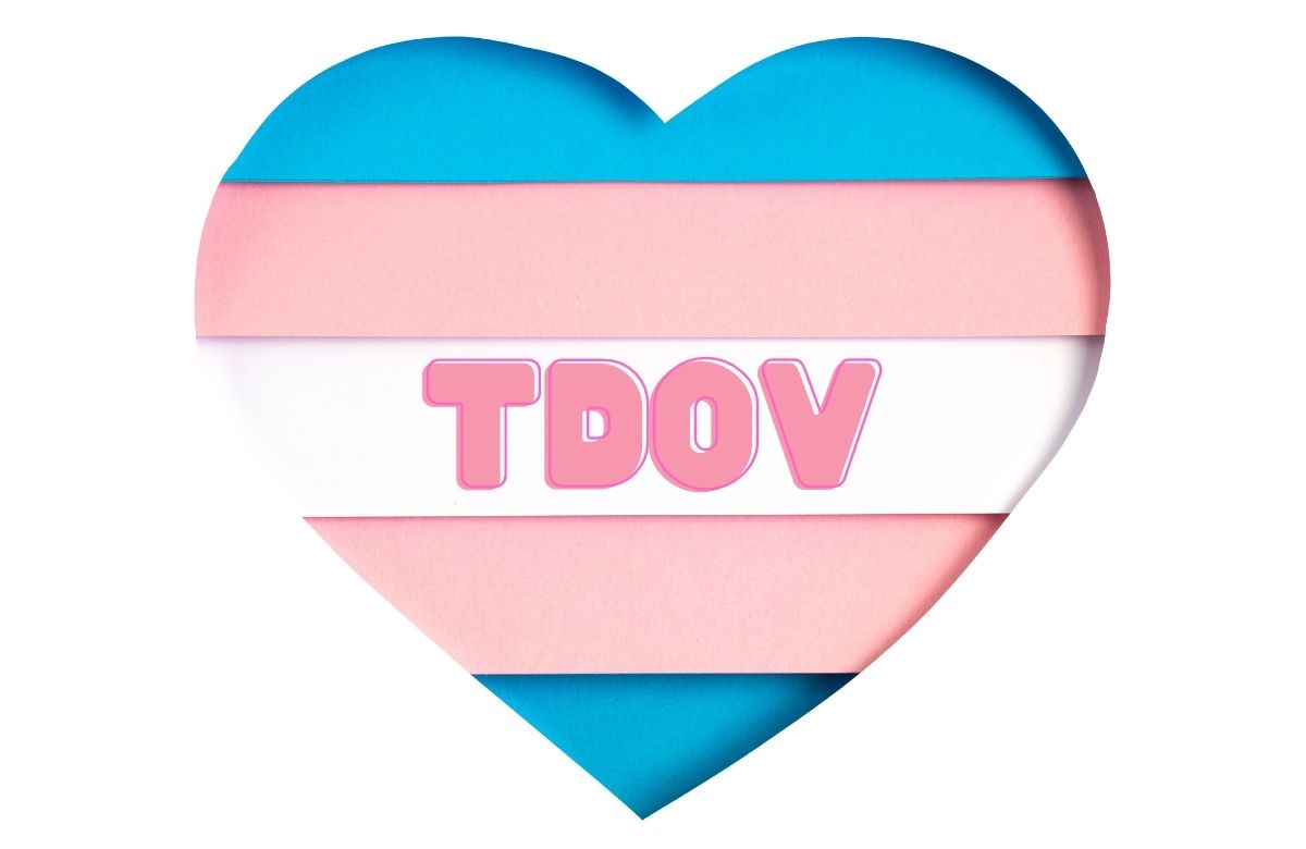 Sydämenmuotoinen translippu, jossa lukee TDOV