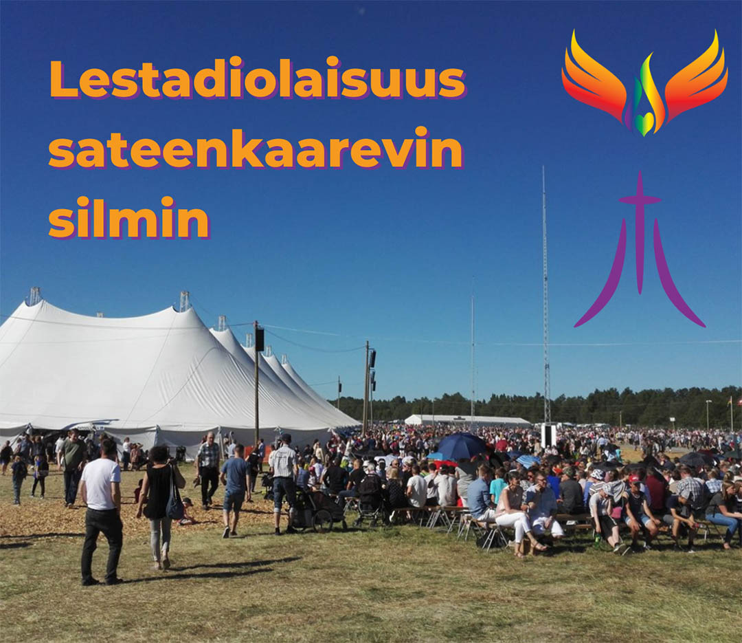 Lestadiolaisuus sateenkaarevin silmin.