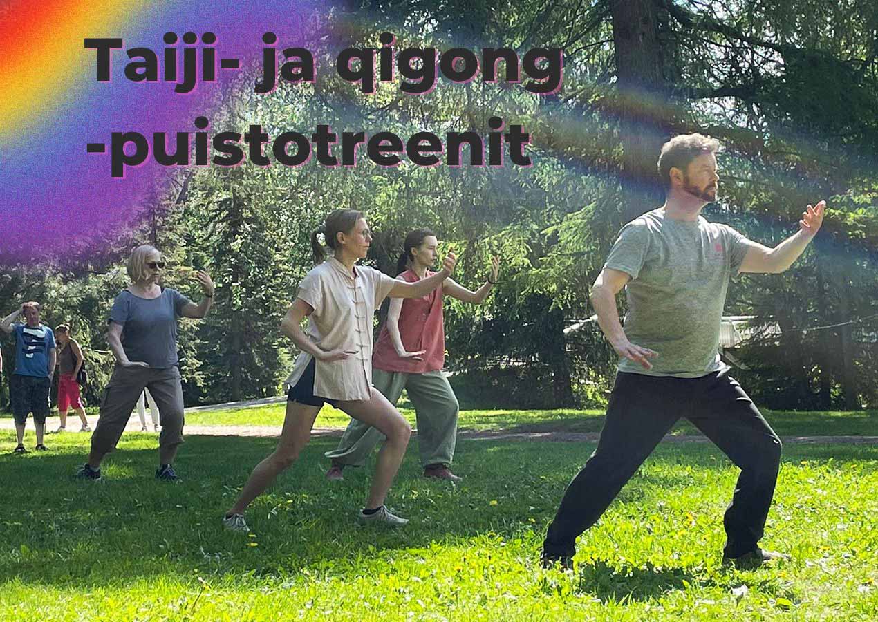 Taiji- ja qigong -puistotreenit