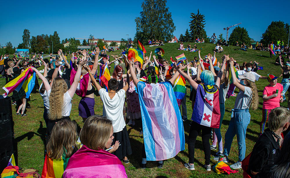 Oulu Pride 2021 © Kajetan Żelech-Alatarvas